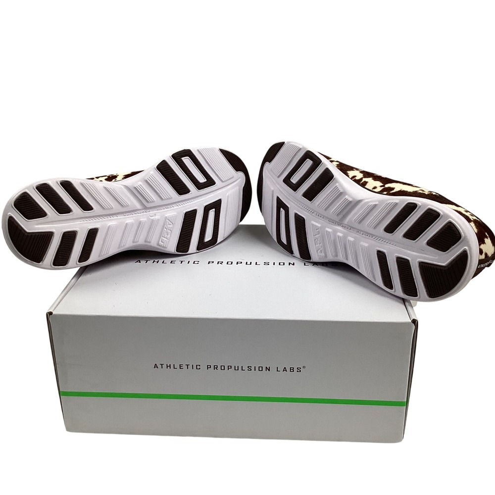 APL Athletic Propulsion Labs Women's Iconic Phantom Cow Print Sneakers Size 7.5 - Picture 3 of 7
